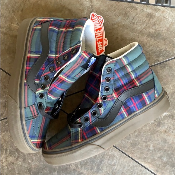 VANS SK8-Hi REISSUE TARTAN GUM BLACK/CLASSIC WMNS - Picture 16 of 16